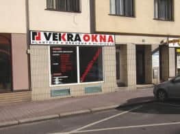 Okna a dveře VEKRA - vzorkovna Jičín