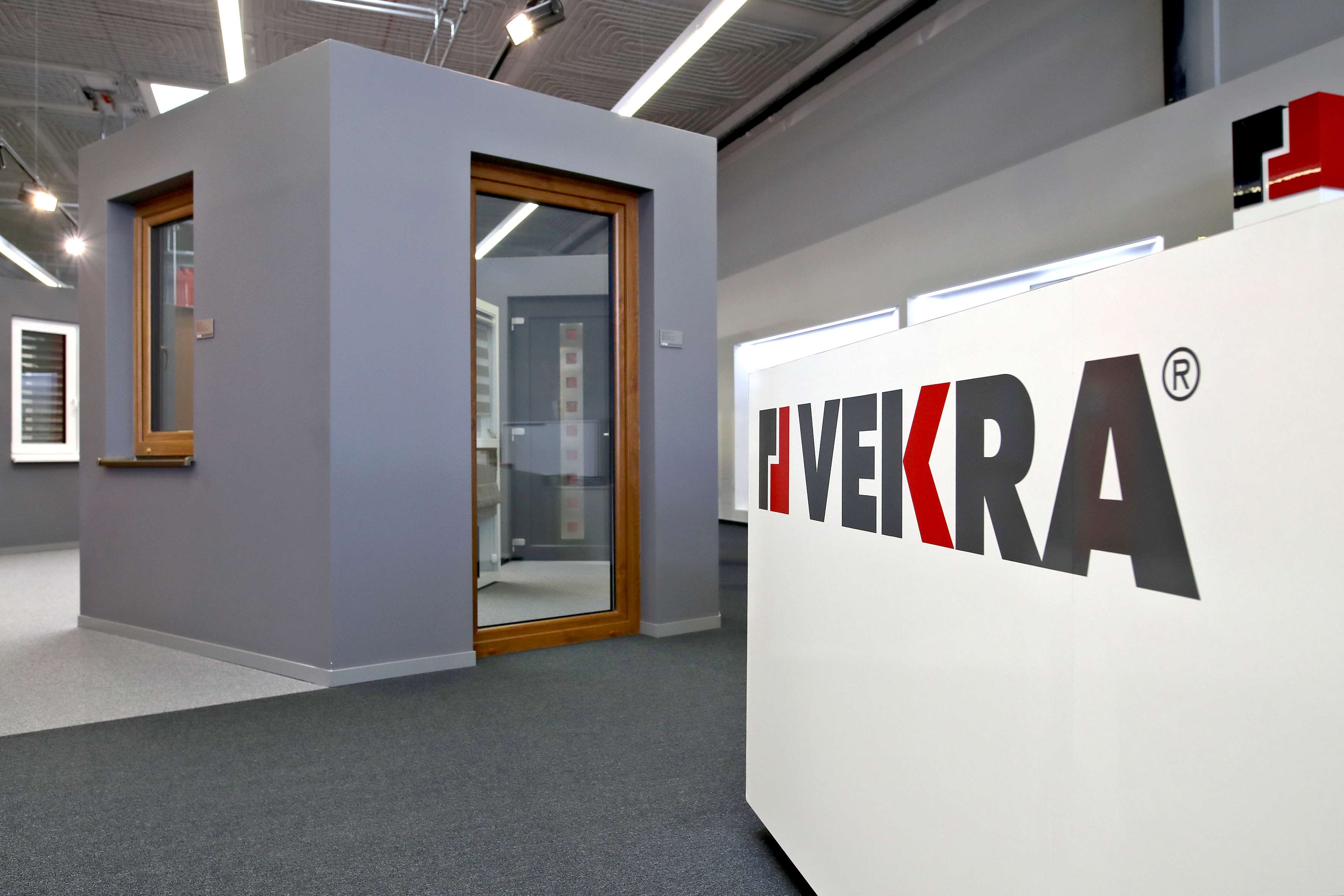 Okna a dveře VEKRA - showroom Liberec
