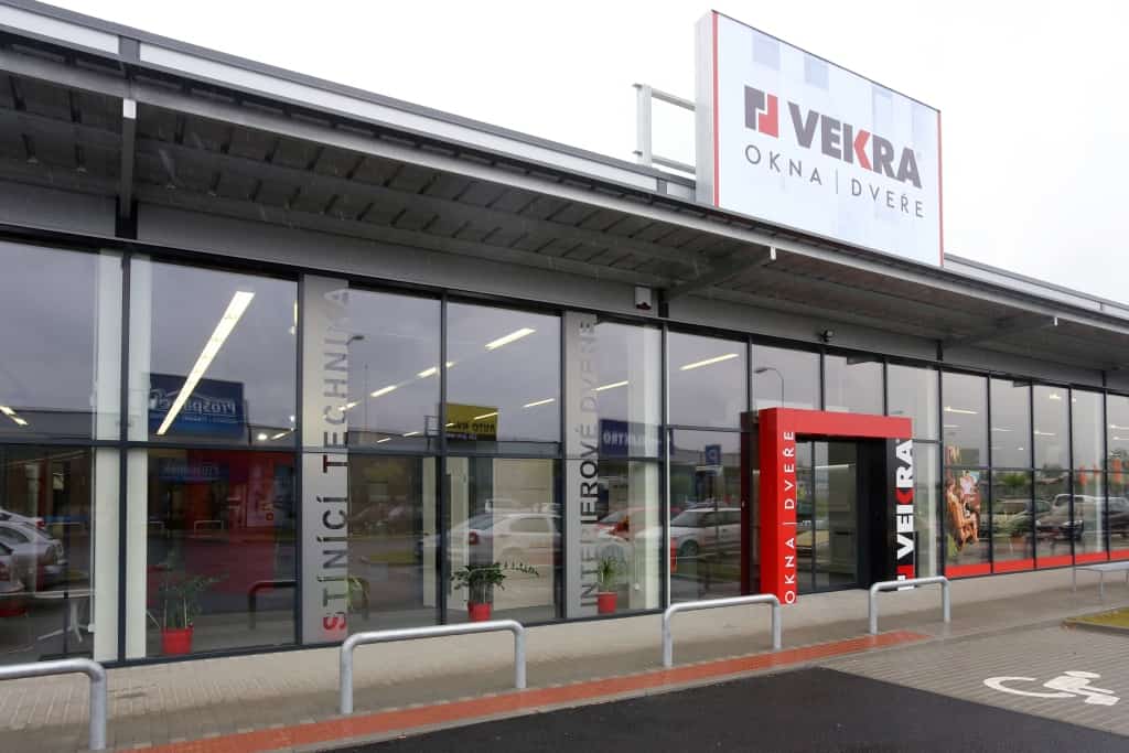 Okna a dveře VEKRA - showroom České Budějovice