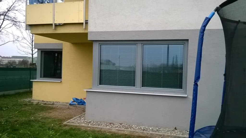 Novostavba rodinného domu s hliníkovými okny 