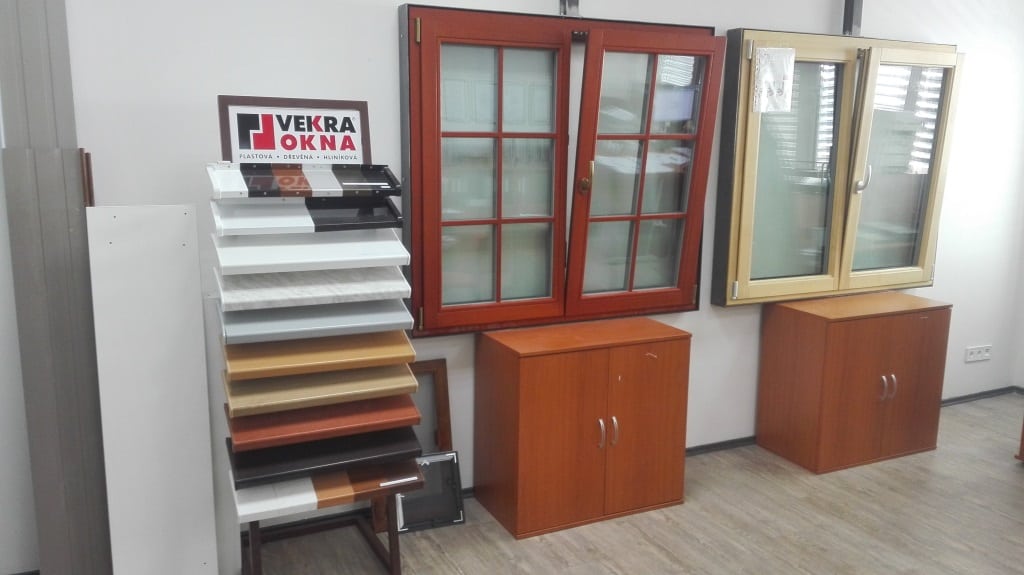 Okna a dveře VEKRA - vzorkovna Příbram